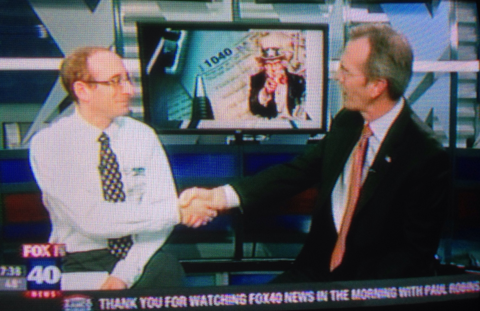 Owen S. Arnoff during a FOX40 Sacramento television appearance